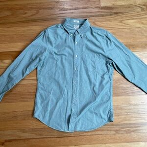 J Crew Secret Wash, Lamppost Green, Slim Fit, Medium